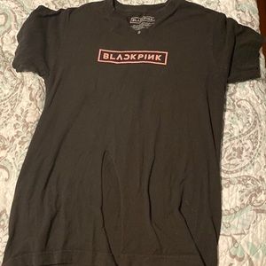 Black pink t shirt size small